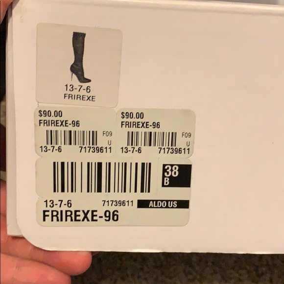 Aldo black stiletto boots - Picture 5 of 5